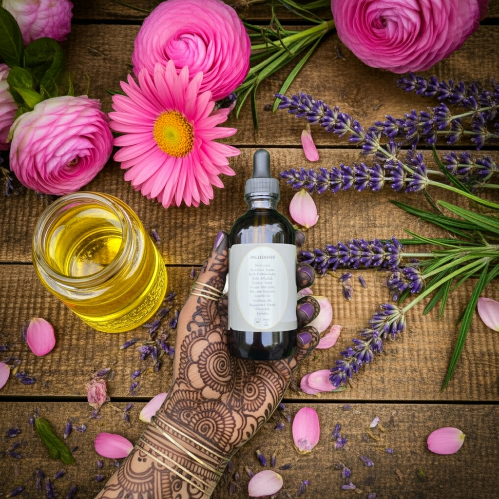 All Natural Hair Growth Oil